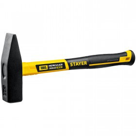 Молоток слесарный, фиберглассовая рукоятка Stayer Fiberglass, 1 кг, шт