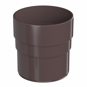 Муфта соединительная ТехноНиколь Оптима 120/80 мм Ral 8019 темно-коричневый, шт