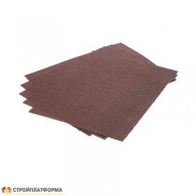 Наждачная бумага БАЗ на тканевой основе P50 лист 240х170 мм, 10 шт/упак