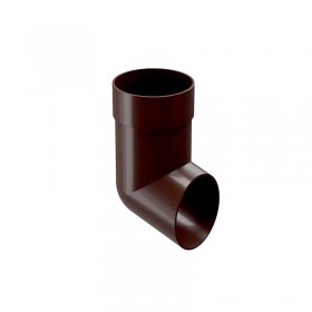 Наконечник Docke Premium 120/86 мм Ral 8019 шоколад, шт