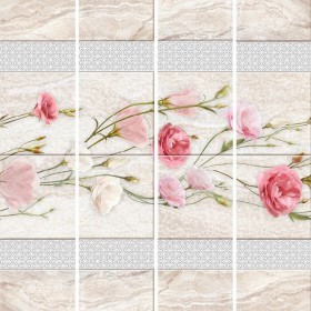 Панель ПВХ Эста серебро 2700х250х8 мм, 12 шт/упак