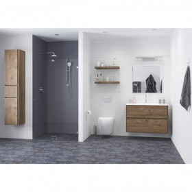 Панель ПВХ Белый кирпич 2700х250х9 мм, 10 шт/упак