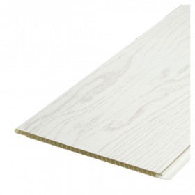 Панель ПВХ Белый ясень 2700х250х9 мм, 10 шт/упак