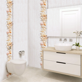 Панель ПВХ Морской бриз узор 2700х250х9 мм, 10 шт/упак