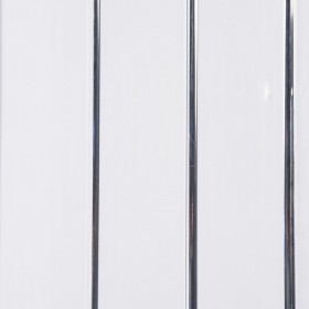 Панель ПВХ трехсекционная серебро лак 3000х240х8 мм, 10 шт/упак