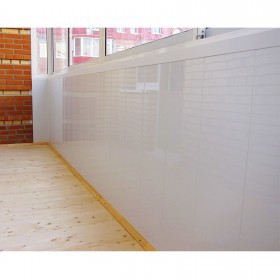 Панель ПВХ белая глянцевая 3000х250х8 мм, шт