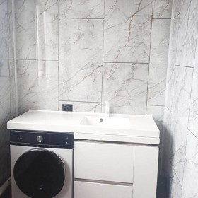 Панель ПВХ Unique Марвин Серый Дуо 2700х250х8, 6 шт/упак