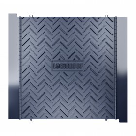 ПВХ дорожка Logicroof Walkway Puzzle серая 0,6х0,6 м, 50 шт/упак