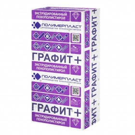 Экструдированный пенополистирол ГРАФИТ+ ЭПС 35 1180х580х100 мм, 4 шт/упак