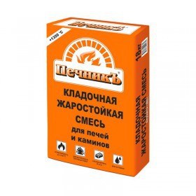 Кладочная смесь Печникъ для кладки печей и каминов 18 кг, шт