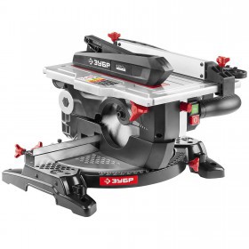 Пила торцовочная комбинированная Зубр 1500 Вт ЗПТК-210-1500