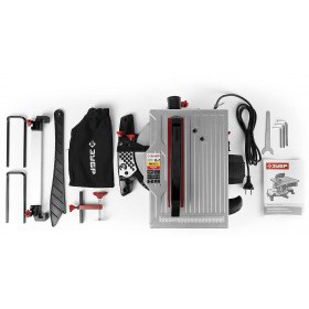 Пила торцовочная комбинированная Зубр 1500 Вт ЗПТК-210-1500