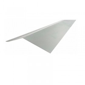 Планка карнизная полиэстер RAL 7004 серая 75х50х5 мм, 2 м, шт