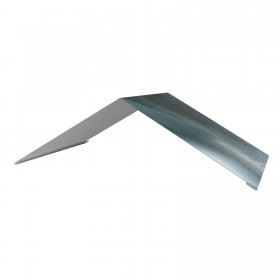 Конек плоский оцинкованный 0,4 мм 150х150х2000 мм, шт