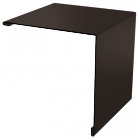 Угол наружный ПЭ Ral 8017 шоколадно-коричневый 0,45 мм 50х50х2000 мм, шт