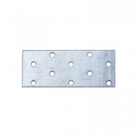 Пластина соединительная Стройбат перфорированная 40х100х2 мм, 50 шт/упак