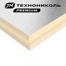 Плита теплоизоляционная ТехноНиколь LOGICPIR PROF Ф/Ф L Г1 2385х1185х40 мм, 10 шт/упак