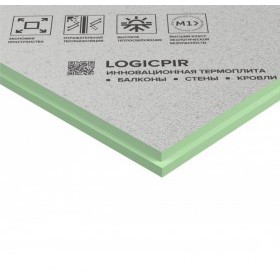 Плита теплоизоляционная ТехноНиколь LOGICPIR Ф/Ф L 1190х590х50 мм, 5 шт/упак