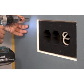 Подрозетник звукоизоляционный Ультракустик, на 1 пост, шт