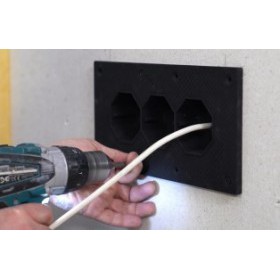 Подрозетник звукоизоляционный Ультракустик, на 4 поста, шт