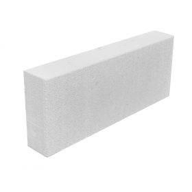 Газобетонный блок Пораблок перегородочный D500 625х100х250 мм (128 шт/под; 2 м3/под), поддон