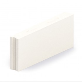 Силикатный блок Поревит СППо-80 498х80х248 мм для перегородок, 48 шт/0,48 м3/поддон 