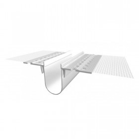 Профиль деформационный Е-образный с армирующей сеткой 2,5 м, шт