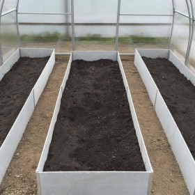 Профиль соединительный Н-образный для грядок 10х500 мм (2 шт/упак), упак