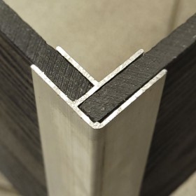 Профиль соединительный угловой для грядок 8х500 мм (4 шт/упак), упак