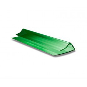 Профиль торцевой Саф-Пласт 6 мм зеленый 2,1 м, шт