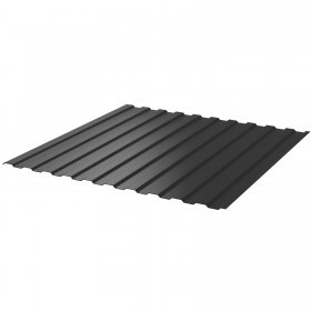 Профнастил С-8 ПЭ Ral 7024 серый графит ТУ 0,4 мм 1200х2000 мм, шт