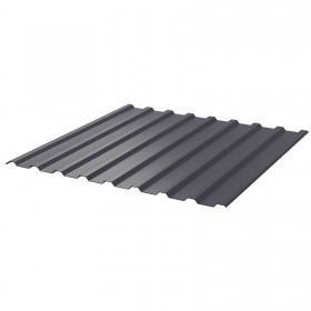 Профнастил СП-20 ПЭ Ral 7024 серый графит ТУ 0,4 мм 1150х2000 мм, шт