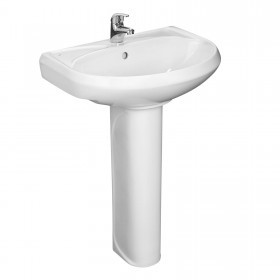 Пьедестал для раковины Santeri Вест/Лотос, белый, шт