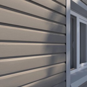 Сайдинг виниловый ТехноНиколь Оптима Корабельный брус Акация 0,203х3 м, 22 шт/упак