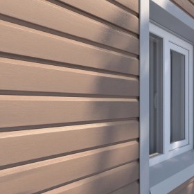 Сайдинг виниловый ТехноНиколь Оптима Корабельный брус Вереск 0,203х3 м, 22 шт/упак