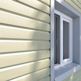 Сайдинг виниловый ТехноНиколь Оптима Корабельный брус Мимоза 0,203х3 м, 22 шт/упак