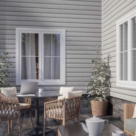 Сайдинг виниловый ТехноНиколь Оптима Корабельный брус Эдельвейс 0,203х3 м, 22 шт/упак