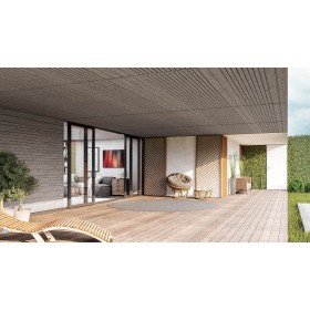 Сайдинг ТехноНиколь Фактур Рейка 50 Береза 0,24х3 м, 10 шт/упак