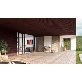 Сайдинг ТехноНиколь Фактур Рейка 50 Орех 0,24х3 м, 10 шт/упак