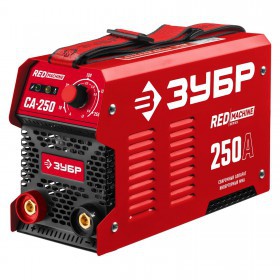 Инверторный сварочный аппарат Зубр 250 А Red Machine, СА-250