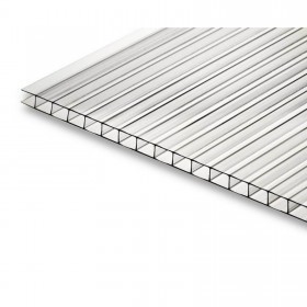 Поликарбонат сотовый Времена года 0,38 кг/м2 прозрачный 6000х2100х4 мм, шт