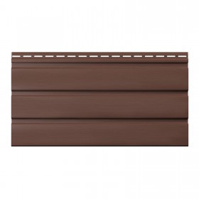 Софит ТехноНиколь Оптима без перфорации Каштан 3 м, 10 шт/упак