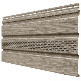 Софит ТехноНиколь Фактур частично перфорированный Кедр 3 м, 10 шт/упак