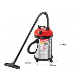 Пылесос строительный Зубр 1400 Вт 30 л ПУ-30-1400 М3