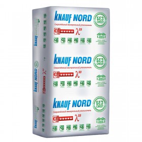 Минеральная вата ТеплоKnauf NORD TS 033 1250х600х50 мм, 12 шт/упак