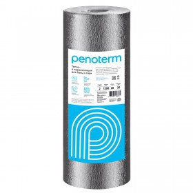 Отражающая изоляция Пенотерм НПП ЛФ для бань и саун 10 мм 1,2х15 м, 18 м2/рул