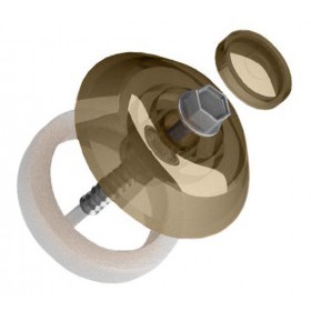 Термошайба для поликарбоната Юнионтрейд малая бронза 28 мм 50 шт, упак