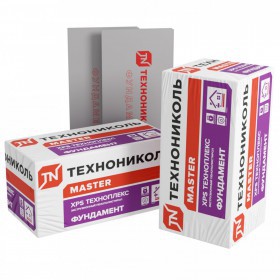 Экструдированный пенополистирол ТехноНиколь XPS Техноплекс Фундамент 1180х580х50 мм, 8 шт/упак