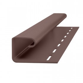 Профиль J ТехноНиколь Оптима Каштан 3 м, 40 шт/упак