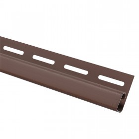 Финишный профиль ТехноНиколь Оптима Каштан 3 м, 48 шт/упак